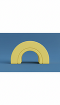 Sunbeam Yellow Foam Climbing Blocks