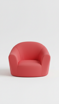 Red Pop Child-Sized Reading Nook Chair